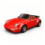 Classic 964-style convertible electric drift sports car - Image 4