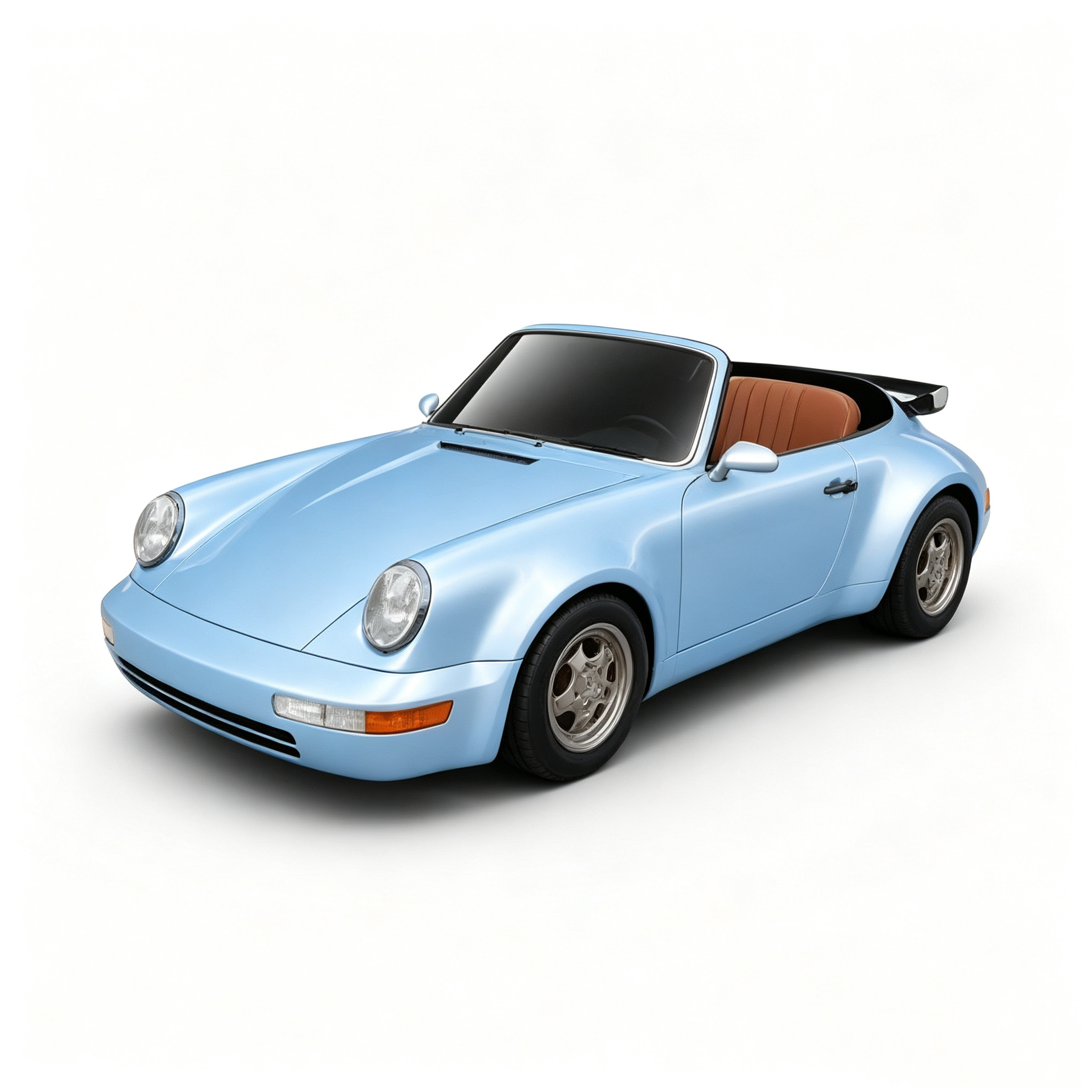 微信图片_20260719141347_562_6 Classic 964-style convertible electric drift sports car - Image 1